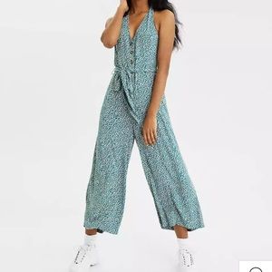American Eagle Halter Jumpsuit- S